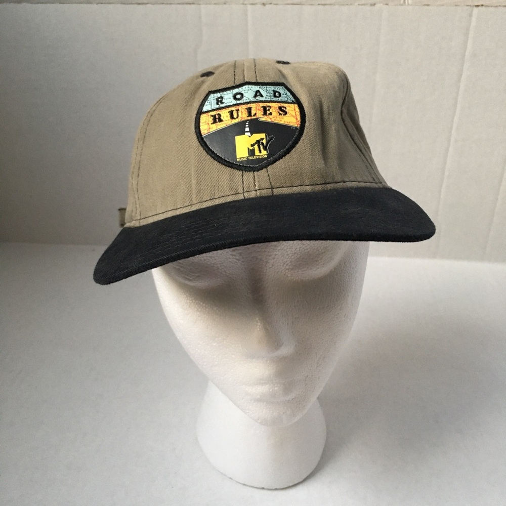 Vintage MTV Road Rules Baseball Trucker Hat Made in USA